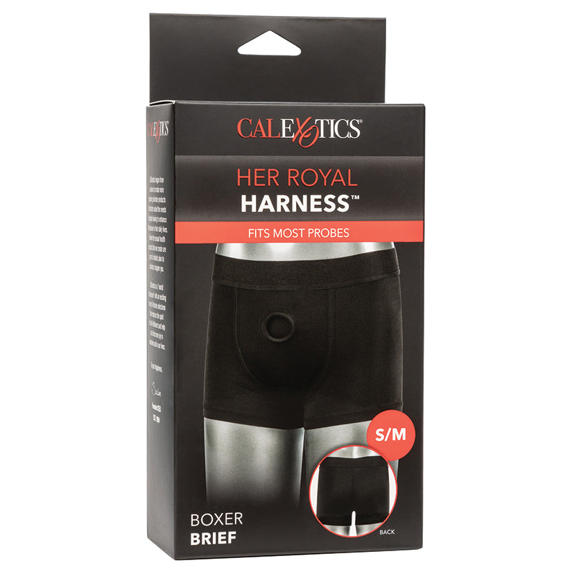 CALEXOTICS - HER ROYAL HARNESS BOXER BRIEF S/M