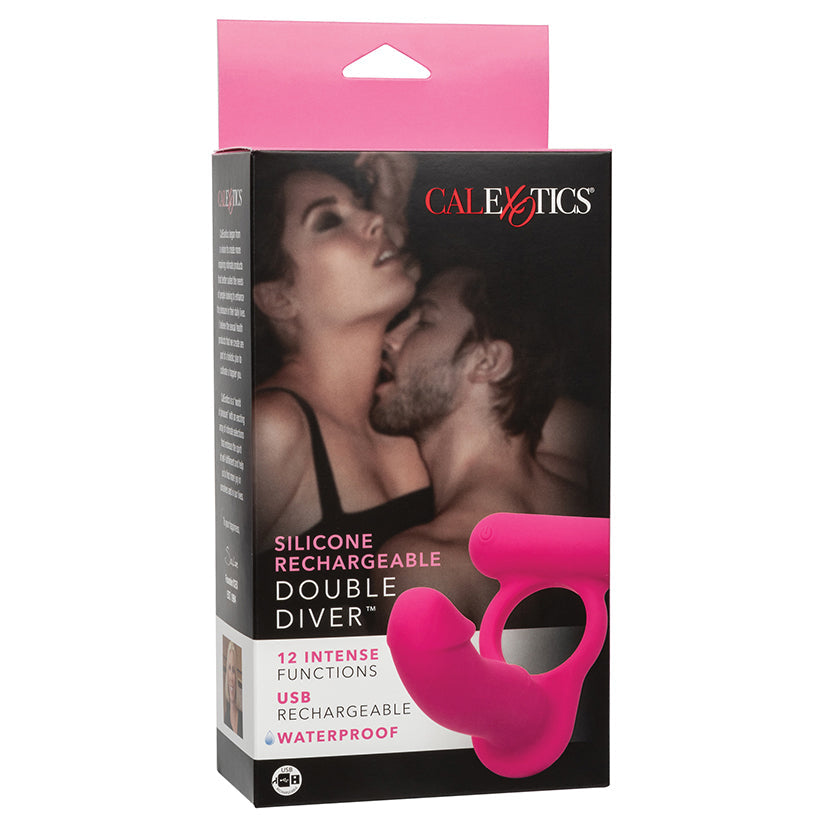 CALEXOTICS - SILICONE RECHARGEABLE DOUBLE DIVER