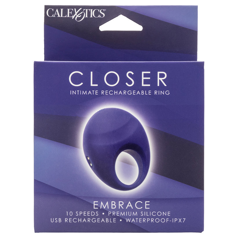 CALEXOTICS - CLOSER INTIMATE RECHARGEABLE RING EMBRACE
