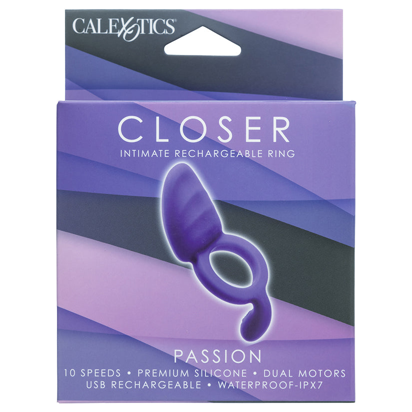 CALEXOTICS - CLOSER INTIMATE RECHARGEABLE RING PASSION