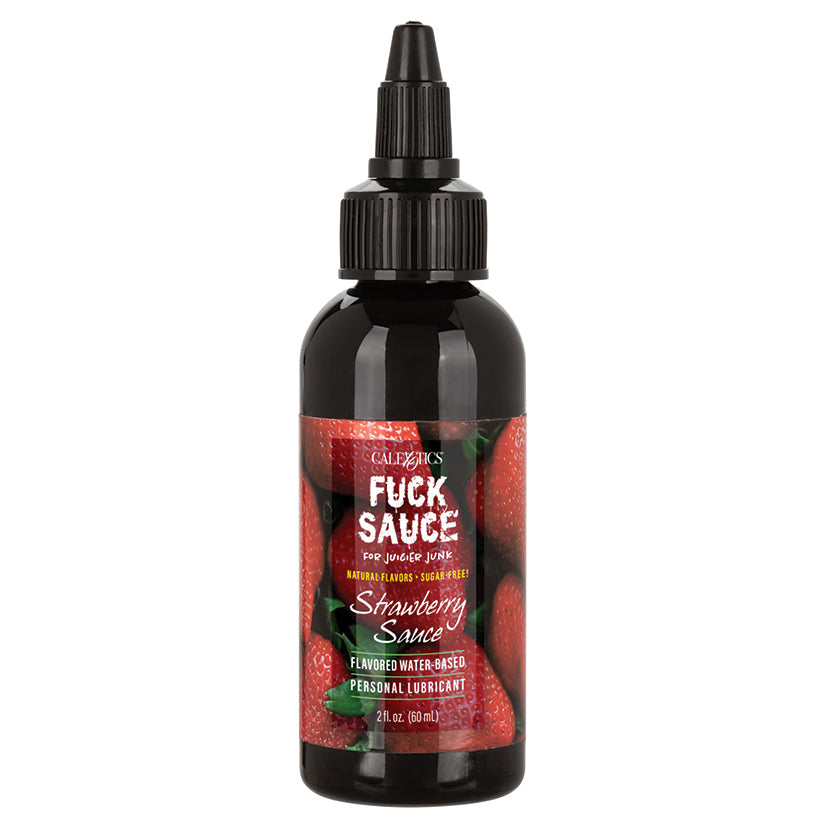 CALEXOTICS - FUCK SAUCE WATER-BASED LUBRICANT STRAWBERRY 2 OZ.