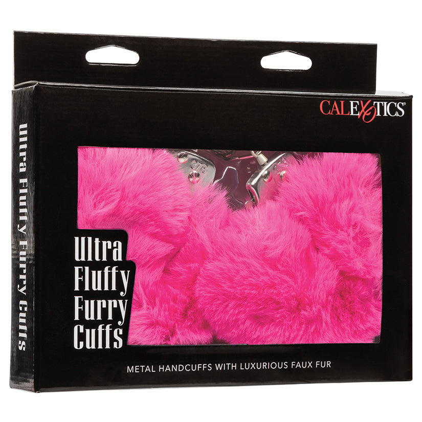 CALEXOTICS - ULTRA FLUFFY FURRY CUFFS PINK