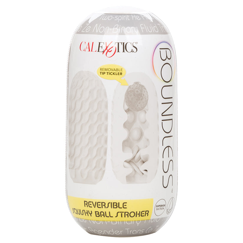 CAL EXOTICS - BOUNDLESS REVERSIBLE SQUISHY BALL STROKER SMOKE