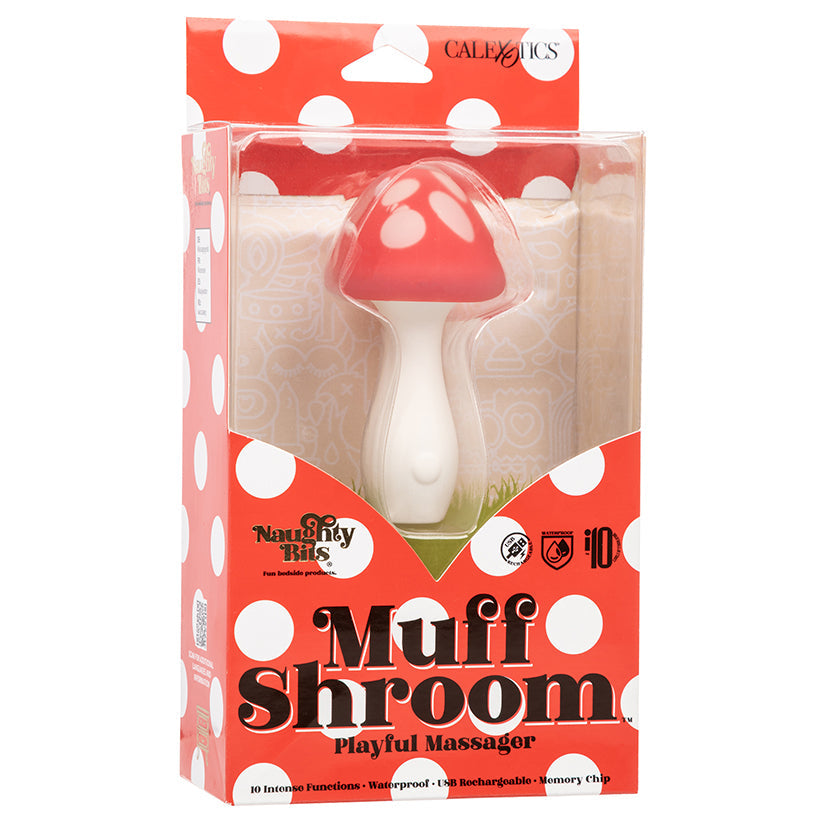 CALEXOTICS - NAUGHTY BITS MUFF SHROOM PLAYFUL MASSAGER