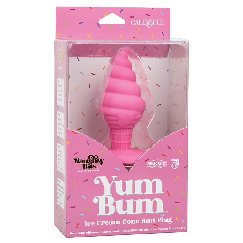 CALEXOTICS - NAUGHTY BITS YUM BUM ICE CREAM CONE BUTT PLUG
