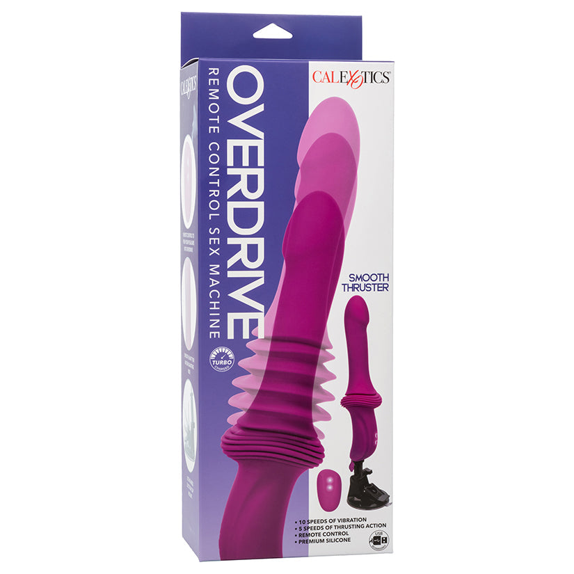 CALEXOTICS - OVERDRIVE REMOTE CONTROL SEX MACHINE SMOOTH THRUSTER