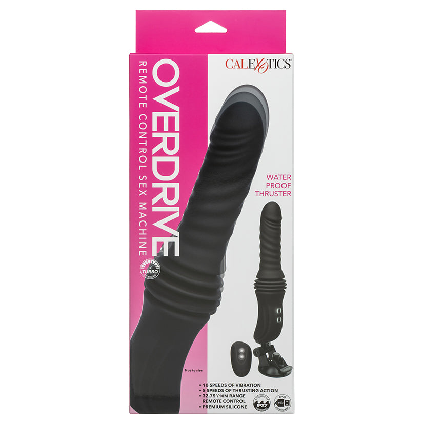 CALEXOTICS - OVERDRIVE REMOTE CONTROL SEX MACHINE WATERPROOF THRUSTER