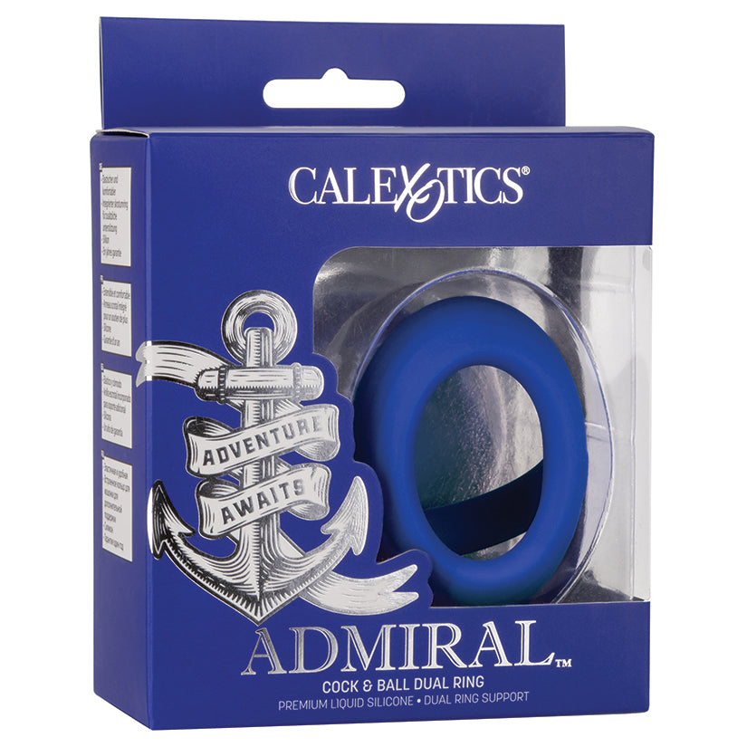 CALEXOTICS - ADMIRAL COCK & BALL DUAL RING