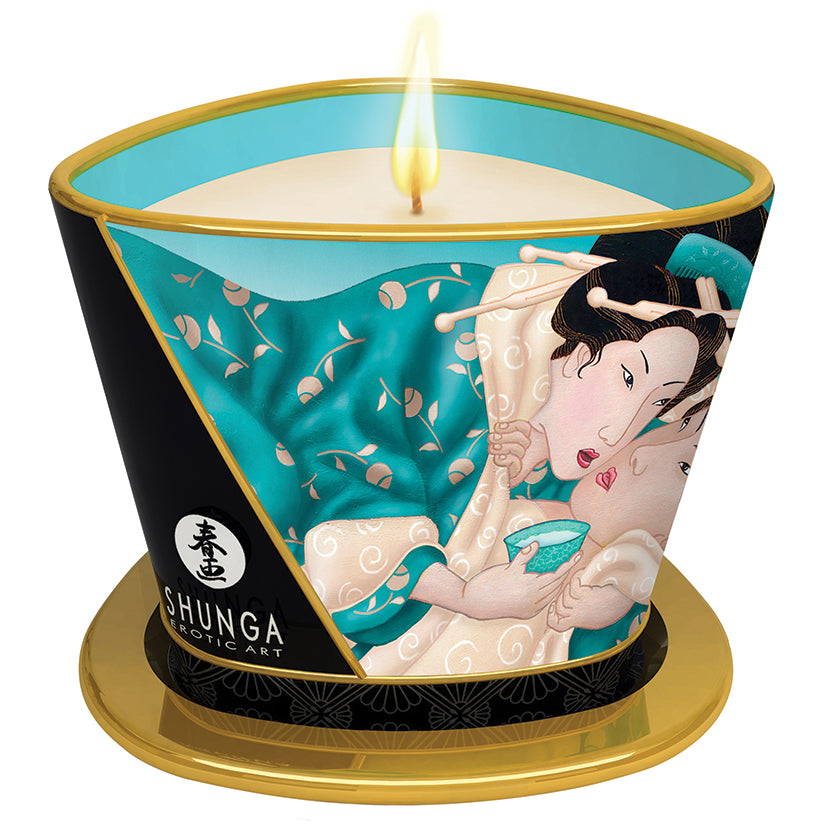 SHUNGA - MASSAGE CANDLE ISLAND BLOSSOMS 5.7 OZ.