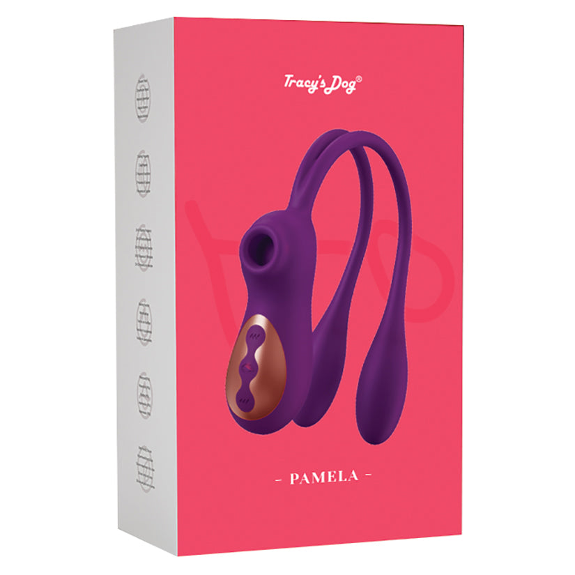 TRACY'S DOG - PAMELA SUCKING PURPLE VIBRATOR