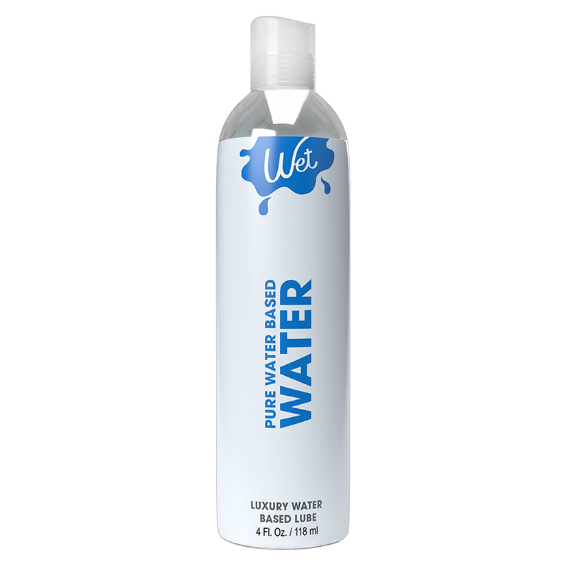WET - LUBRIFICANTE À BASE DE ÁGUA WATER LUXURY 4 OZ.