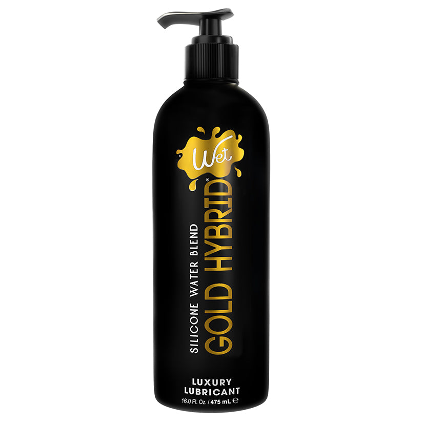 WET - LUBRIFICANTE HÍBRIDO GOLD 16 OZ.
