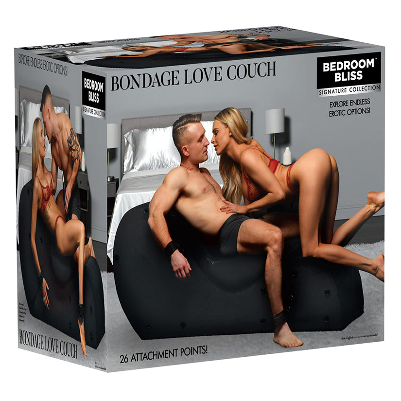 XR BRANDS - BONDAGE LOVE COUCH FOAM BLACK