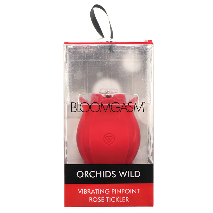 XR BRANDS - BLOOMGASM ORCHIDS WILD VIBRATING ROSE TICKLER