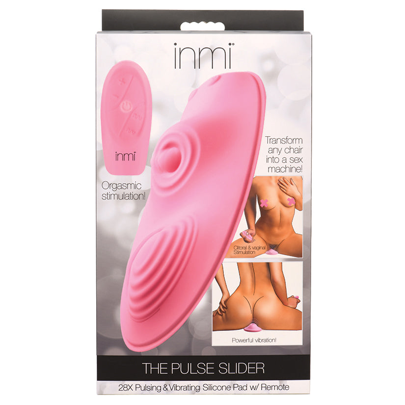 XR BRANDS - INMI PULSE SLIDER PULSING & VIBRATING SILICONE PAD