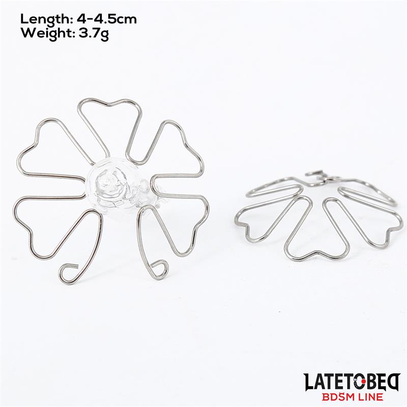 LATETOBED BDSM LINE - ACCESORIO PARA PEZONES EN FORMA DE FLOR