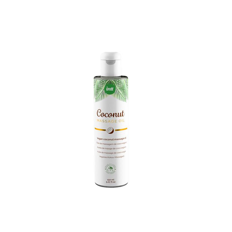 INTT - ACEITE DE MASAJE AROMA COCO 100% VEGANO 150 ML.