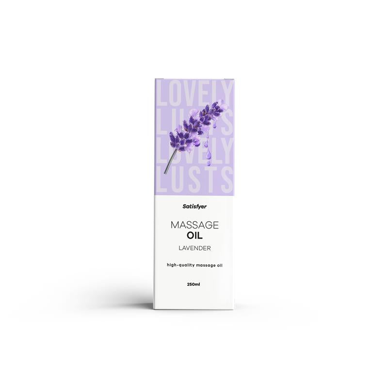 SATISFYER - ACEITE DE MASAJE AROMA LAVANDA 250 ML