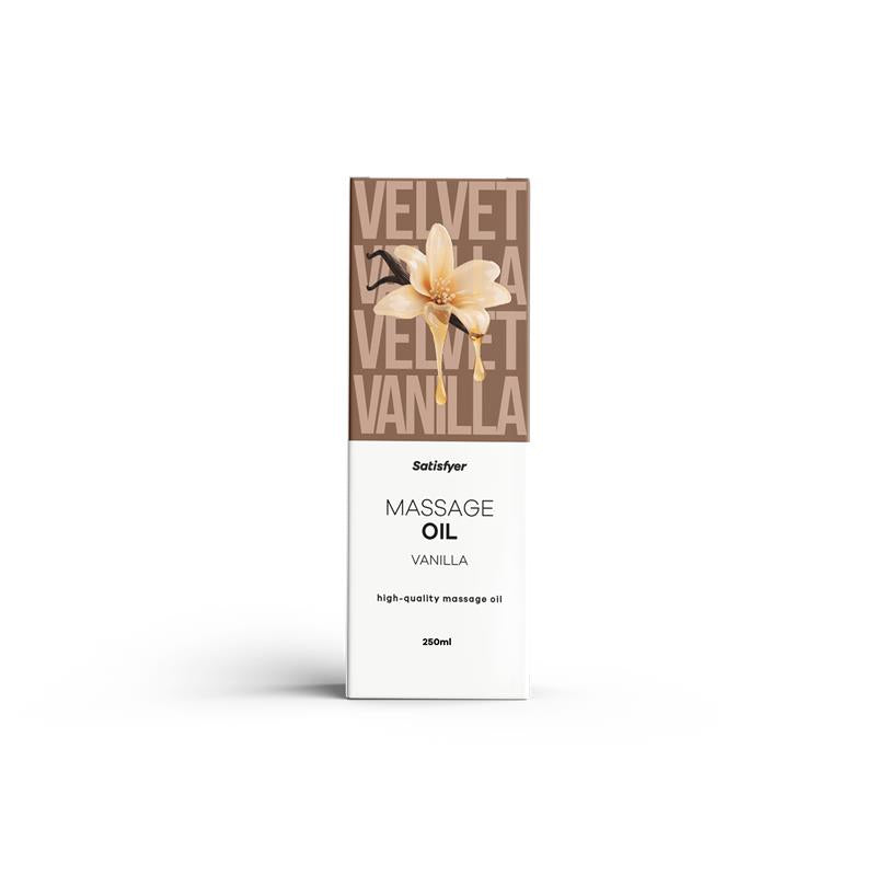 SATISFYER - ACEITE DE MASAJE AROMA VAINILLA 250 ML