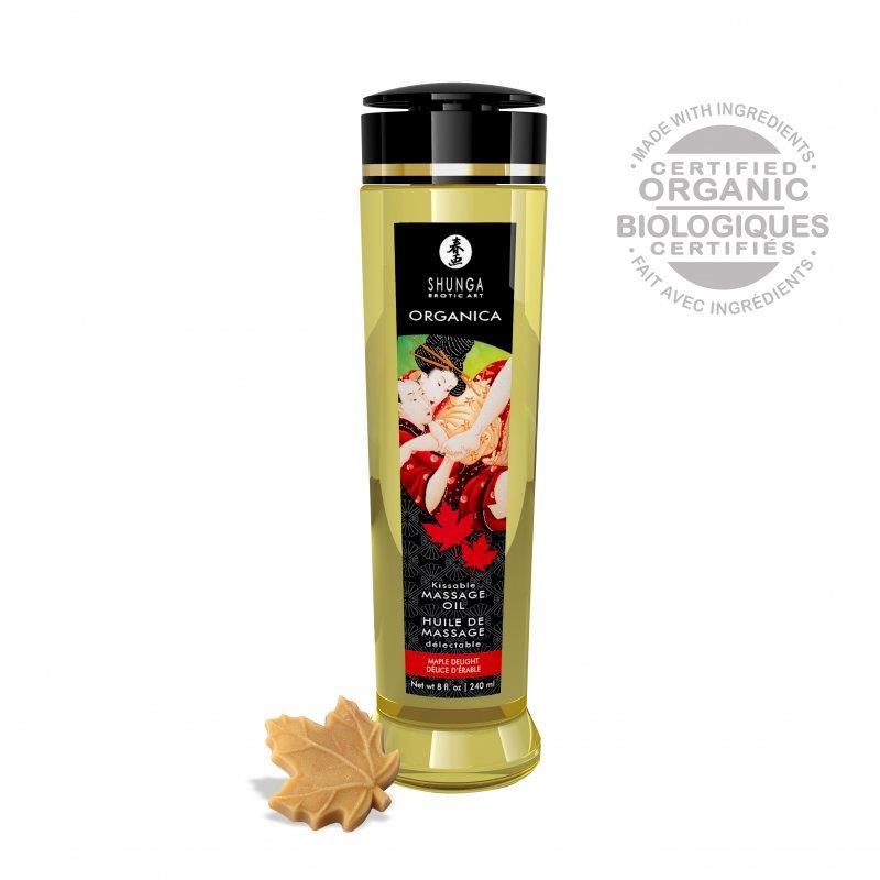 SHUNGA - ACEITE DE MASAJE OIL MAPLE DELIGHT 240 ML