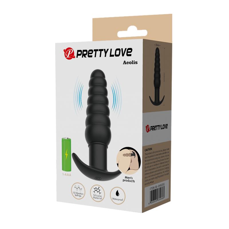 PRETTYLOVE - AEOLIS PLUG ANAL CON VIBRACIÓN