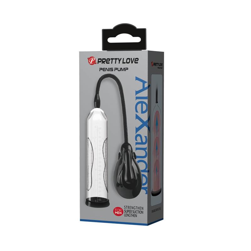 PRETTYLOVE - ALEXANDER BOMBA PARA EL PENE CON VIBRACIÓN