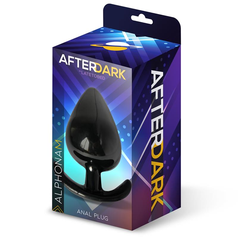 AFTERDARK - ALPHONA M PLUG ANAL TALLA M 9.7 CM X 5.1 CM