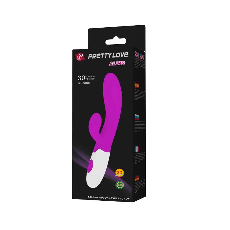 PRETTYLOVE - ALVIS VIBRADOR 30 FUNCIONES ROSA