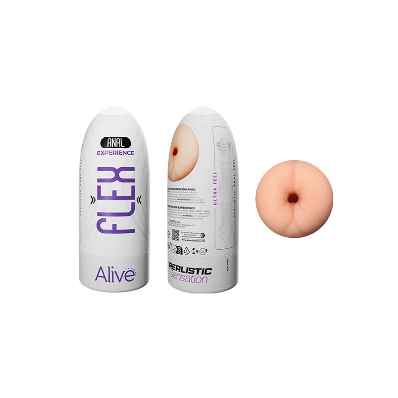 ALIVE - ANAL FLEX MASTURBADOR TALLA M