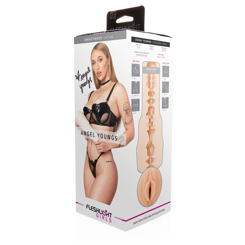 FLESHLIGHT - ANGEL YOUNGS SWEETNESS MASTURBADOR VAGINA