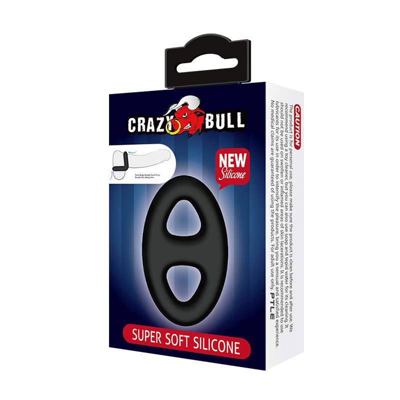CRAZY BULL - ANILLO DOBLE PARA EL PENE