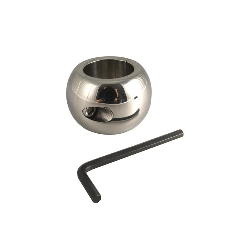 BONDAGE PLAY - ANILLO PARA LOS TESTÍCULOS ACERO INOXIDABLE 4 CM