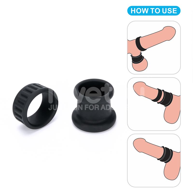 LOVETOY - ANILLO PENE PINNACLE PRO TWIN GRIP STRETCHER