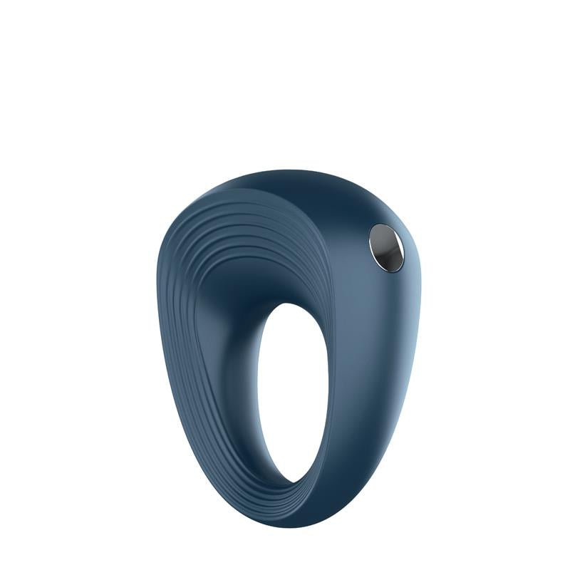 SATISFYER - ANILLO VIBRADOR PARA EL PENE AZUL OSCURO