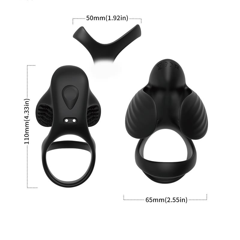 URBAN SKY - ANILLO VIBRADOR PARA EL PENE Y TESTÍCULOS