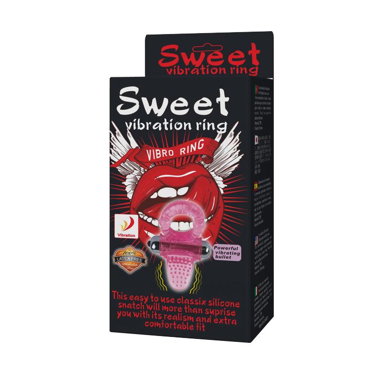 BAILE - ANILLO VIBRADOR SWEET ROSA