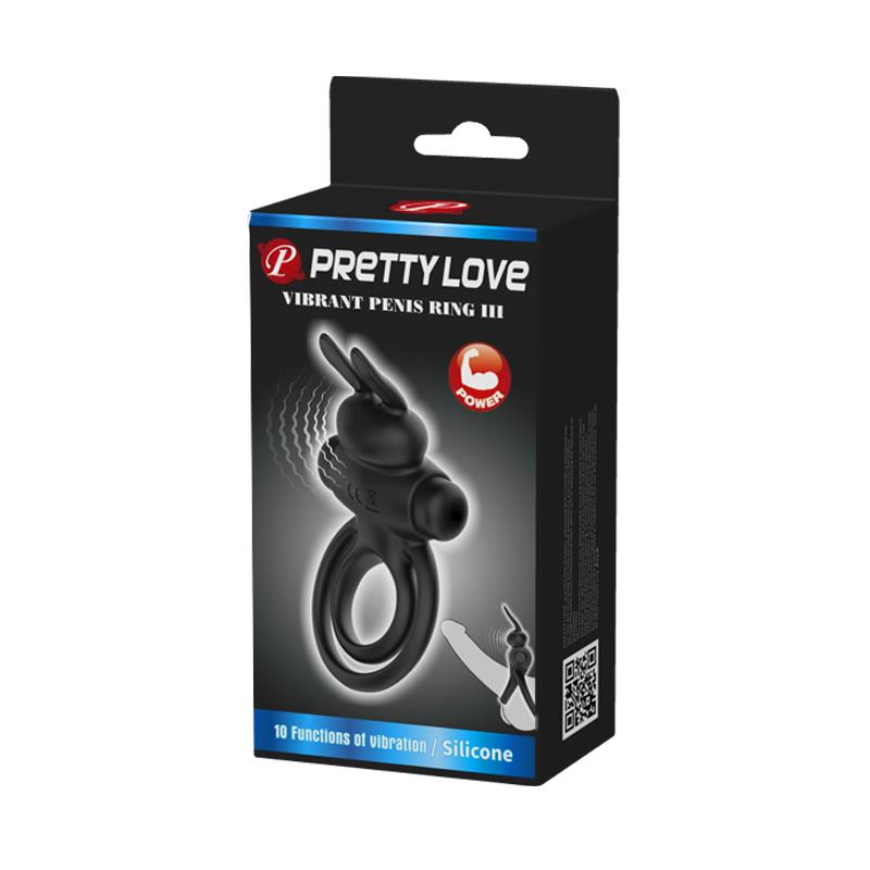 PRETTYLOVE - ANILLO VIBRADOR VIBRANT PENIS RING III