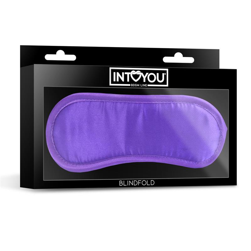 INTOYOU BDSM LINE - ANTIFAZ DE SATÉN PÚRPURA