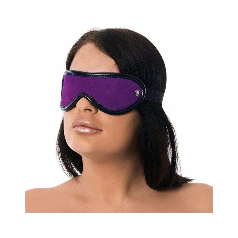BONDAGE PLAY - ANTIFAZ MORADO Y NEGRO