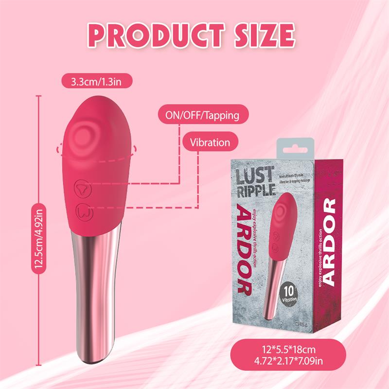 CHISA - ARDOR VIBRADOR CON TAPPING