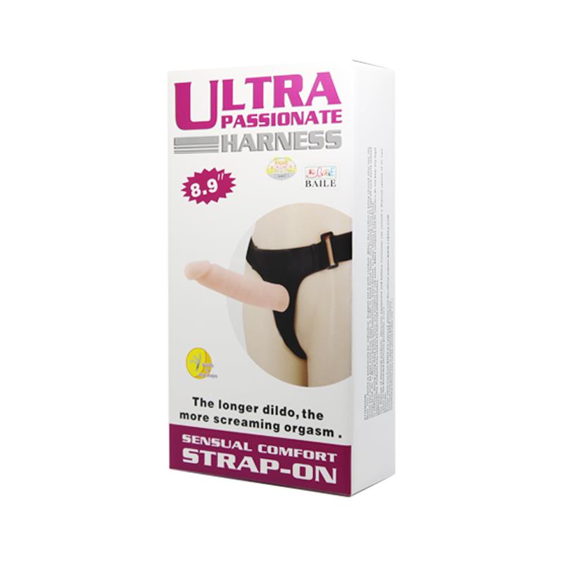 BAILE - ARNÉS AJUSTABLE CON DILDO 21.5 CM