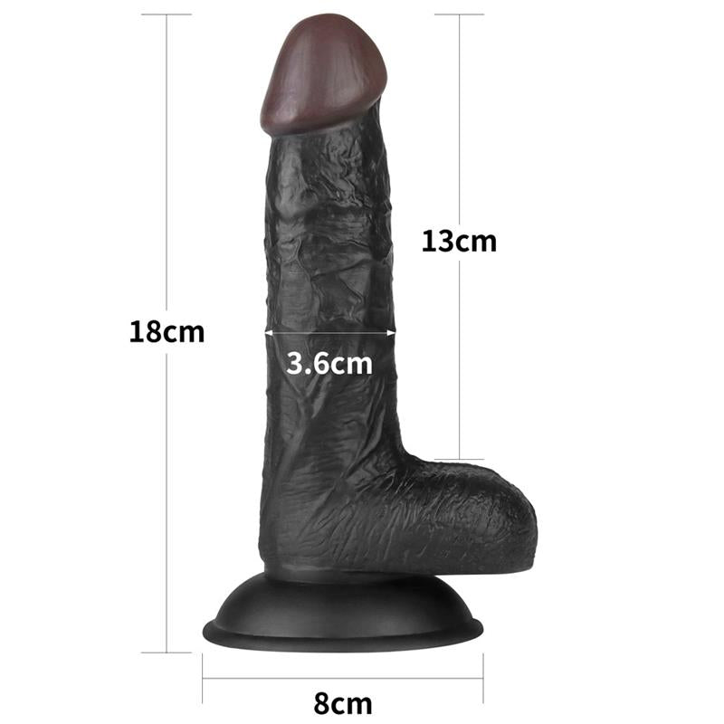 LOVETOY - ARNÉS AJUSTABLE CON DILDO 7.0