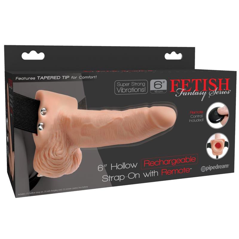 FETISH FANTASY SERIES - ARNES ELASTICO DILDO HUECO Y VIBRACIÓN