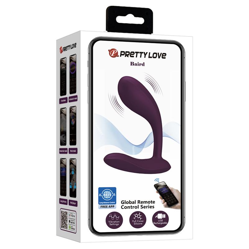 PRETTYLOVE - BAIRD VIBRADOR PARA EL PUNTO G CON APP