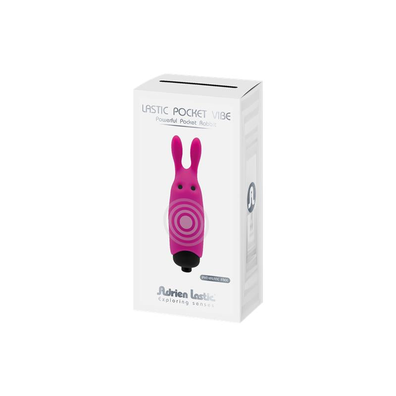 ADRIEN LASTIC - BALA VIBRADORA LASTIC POCKET ROSA