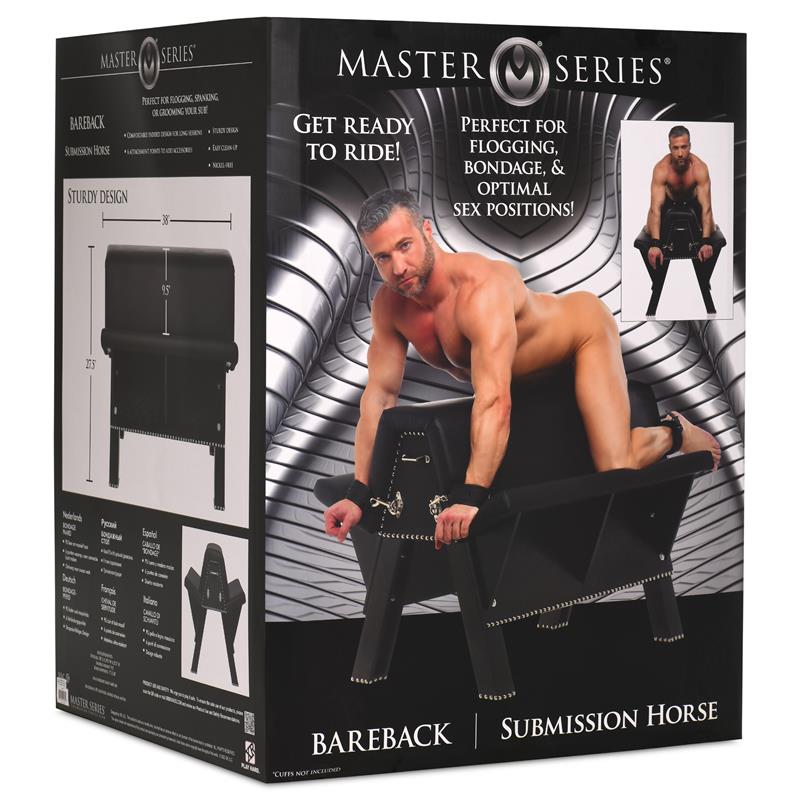 MASTER SERIES - BAREBACK SUBMISSION HORSE BANCO/POTRO DEL SEXO
