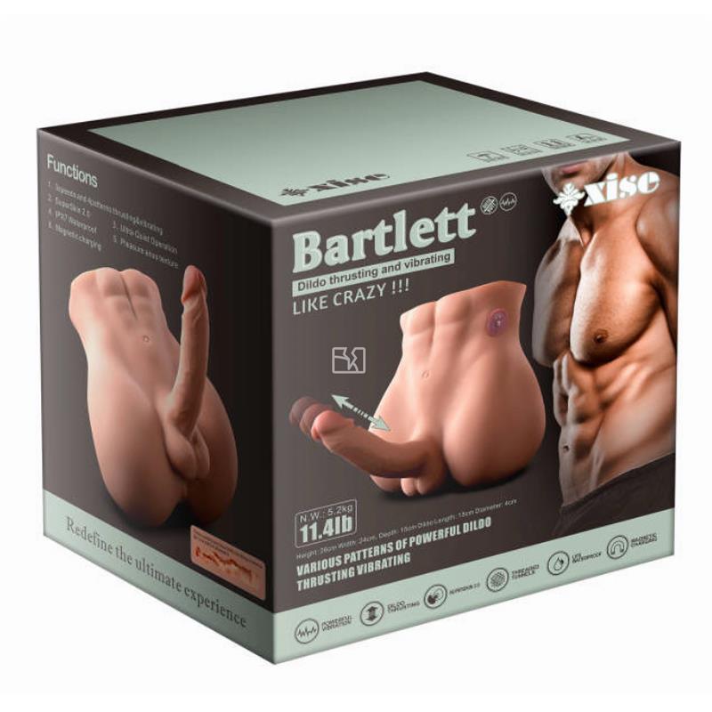 XISE - BATLETT MASTURBADOR CON PENE Y ANO, VIBRACIÓN Y THRUSTING 5.2 KG