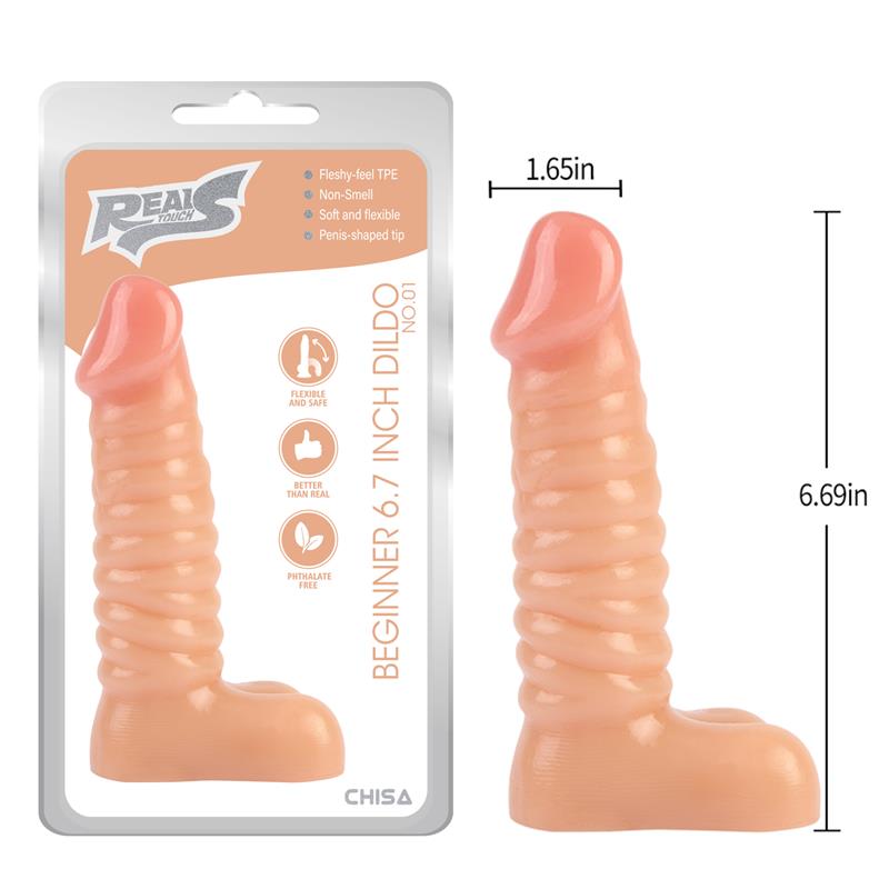 CHISA - BEGINNER DILDO PRINCIPIANTES 6.7 NO.01