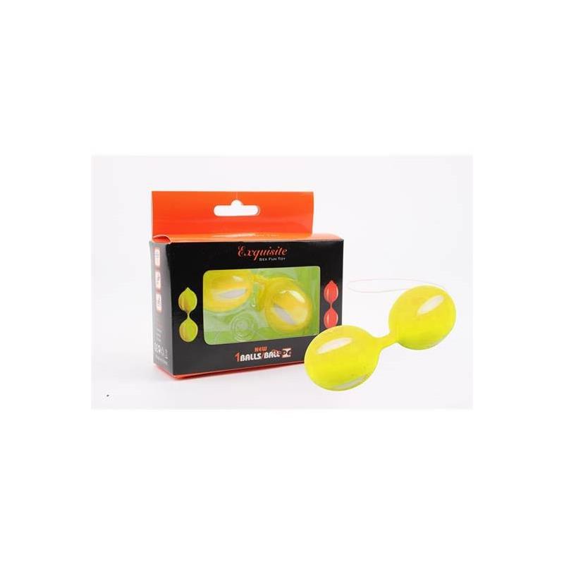 CHISA - BOLAS BEN WA 10,3 CM AMARELO