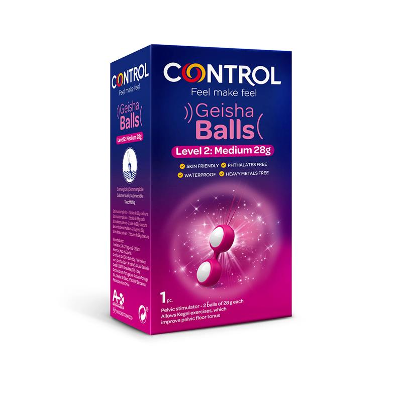 CONTROL - BOLAS GEISHA NIVEL II (2X28 GR)